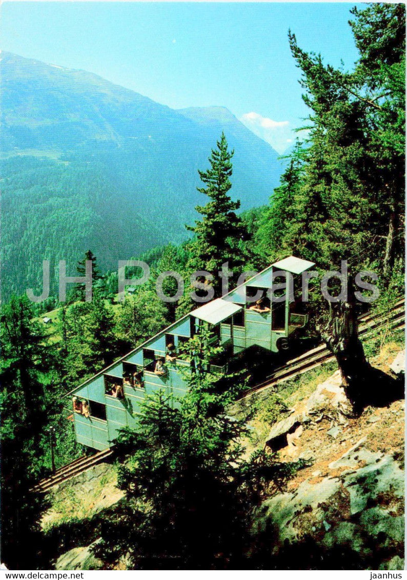 Societe des Transports Emosson Barberine - funicular - Switzerland - unused - JH Postcards