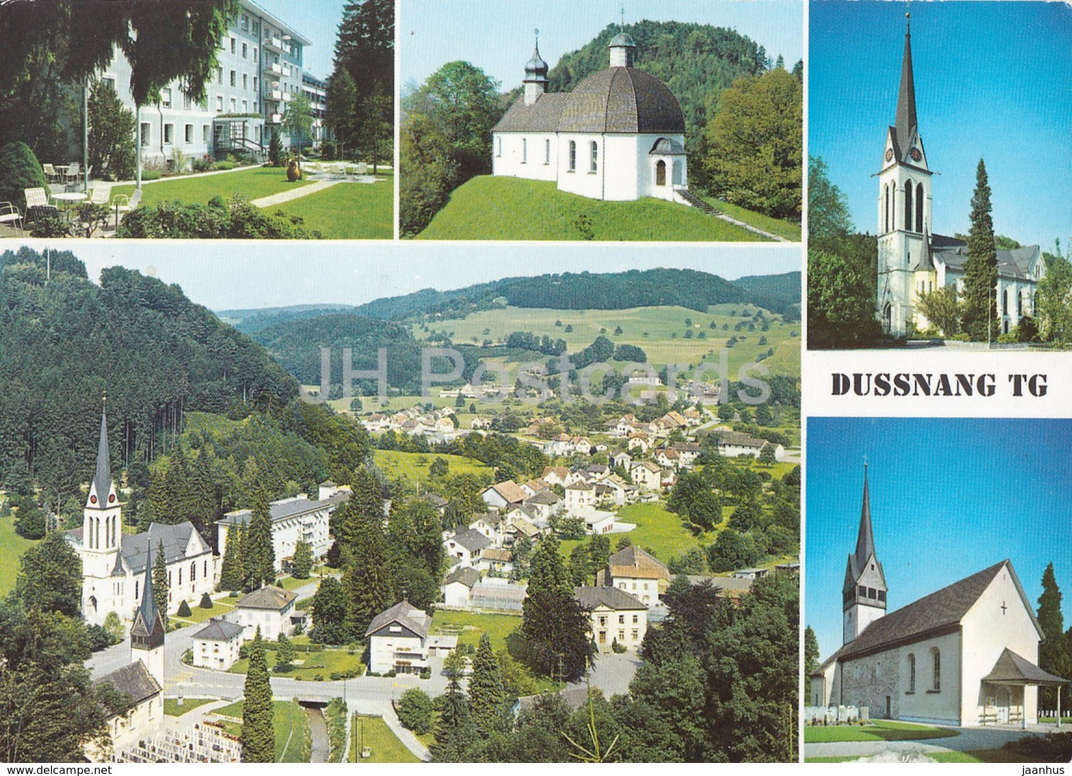 Dussnang TG - Kneipp Kurhaus - 1996 - Switzerland - used - JH Postcards