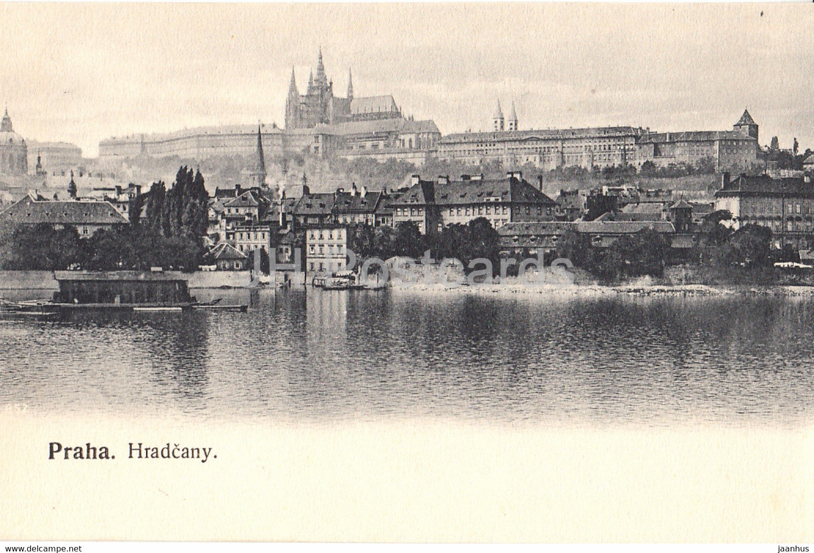 Praha - Prague - Hradcany - 716 - old postcard - Czech Republic - unused - JH Postcards