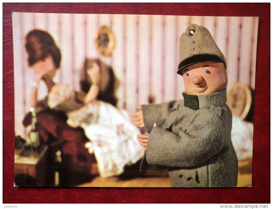 The Good Soldier Švejk - novel by Jaroslav Hasek - house 1 - Tisk Severografia Decin - Film - Animation - Czech - - JH Postcards