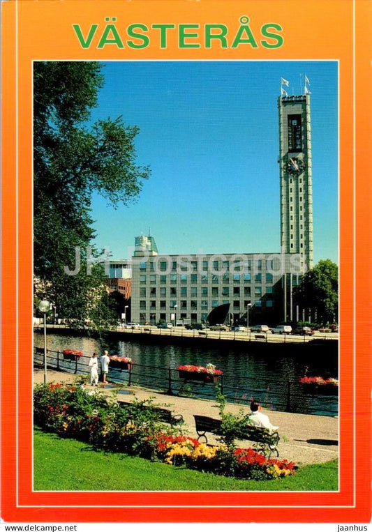 Vasteras Stadshuset - City Hall - 1097 - Sweden – unused – JH Postcards
