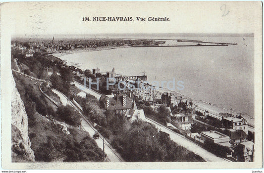 Le Havre - Nice Havrais - Vue Generale - 194 - old postcard - France - unused - JH Postcards