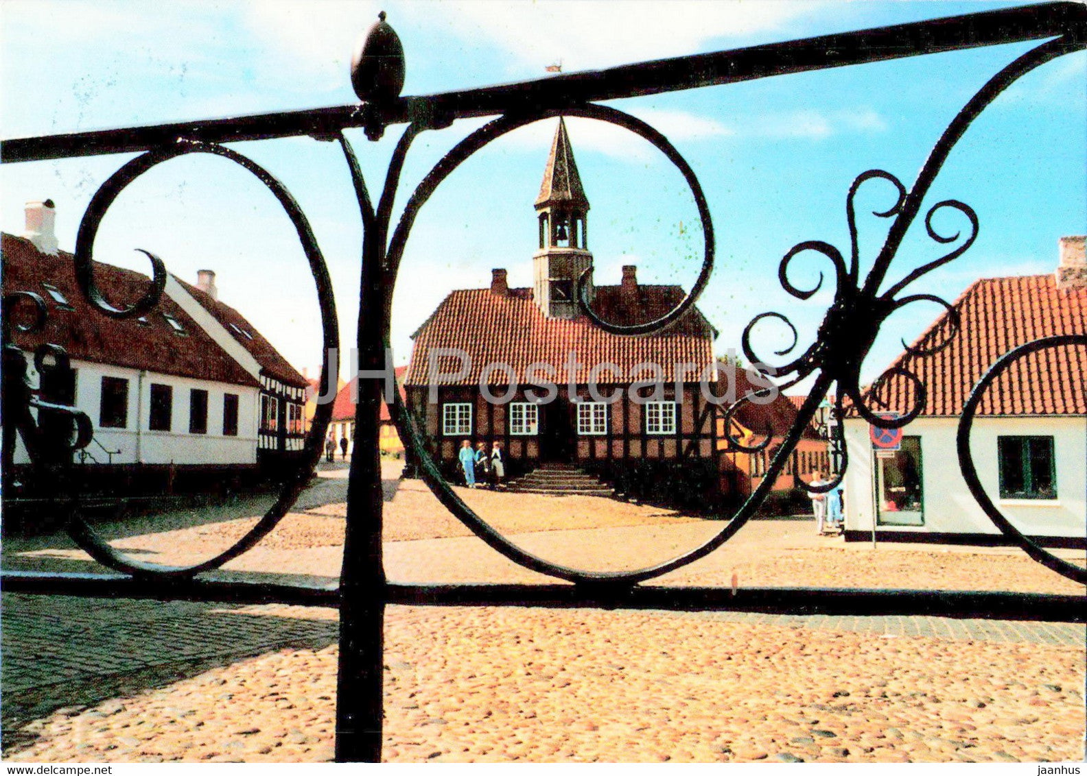 Ebeltoft - Town Hall - 607 - 1993 - Denmark - used - JH Postcards