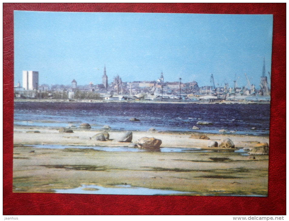 The silhouette of Tallinn - Kadriorg - Tallinn - 1976 - Estonia USSR - unused - JH Postcards