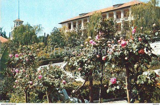 Sochi - Paris Commune sanatorium - 1972 - Russia USSR - unused - JH Postcards