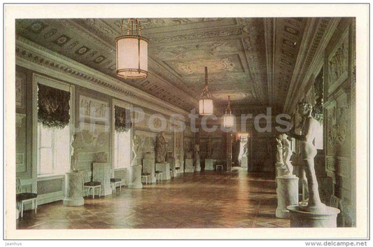 Great Palace - Noblemen´s Room - sculptures - palace - Pavlovsk - 1971 - Russia USSR - unused - JH Postcards
