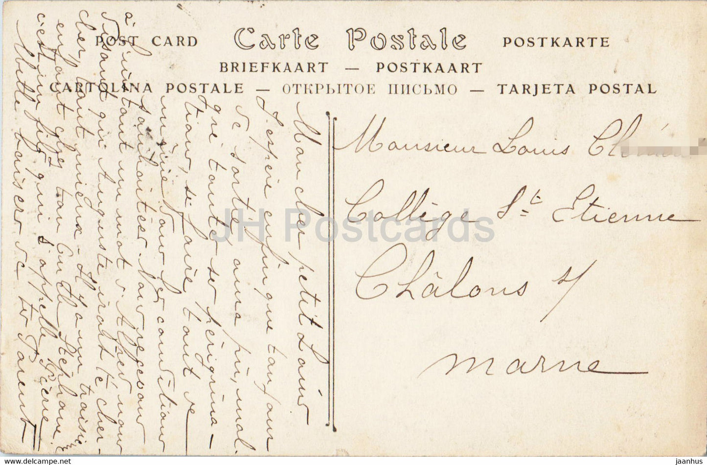 Vallee de la Vesubie - Le Pont de Saint Jean - Alpes Maritimes - 299 - old postcard - 1911 - France - used