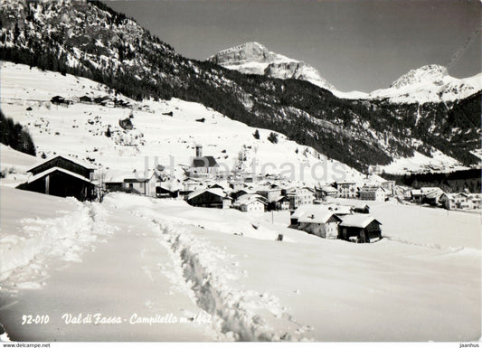 Val di Fassa - Campitello 1442 m - 1967 - Italy - used - JH Postcards