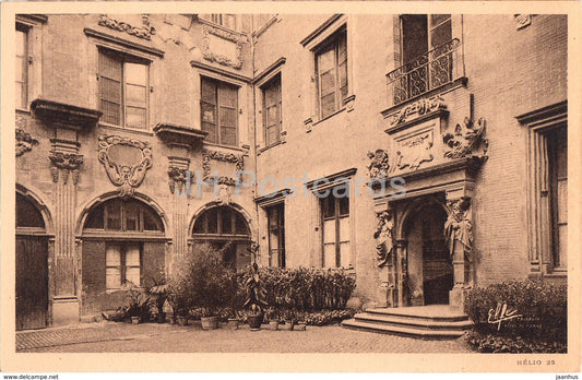 Toulouse - L'Hotel de Pierre Cour de Jean de Bagis - Pyrenees Ocean - hotel - 25 - old postcard - France - unused - JH Postcards