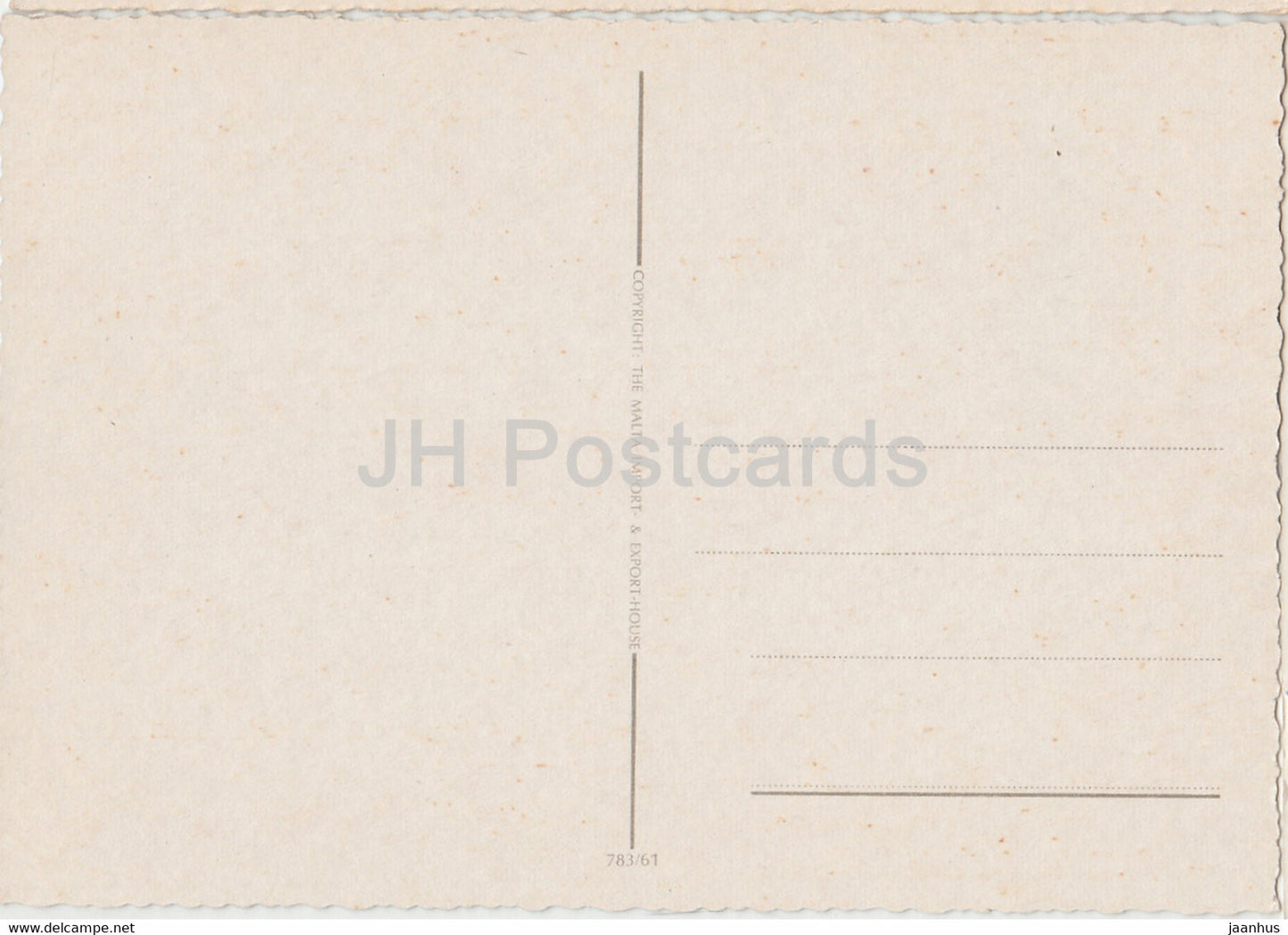 Greetings from Malta - map - Malta - unused