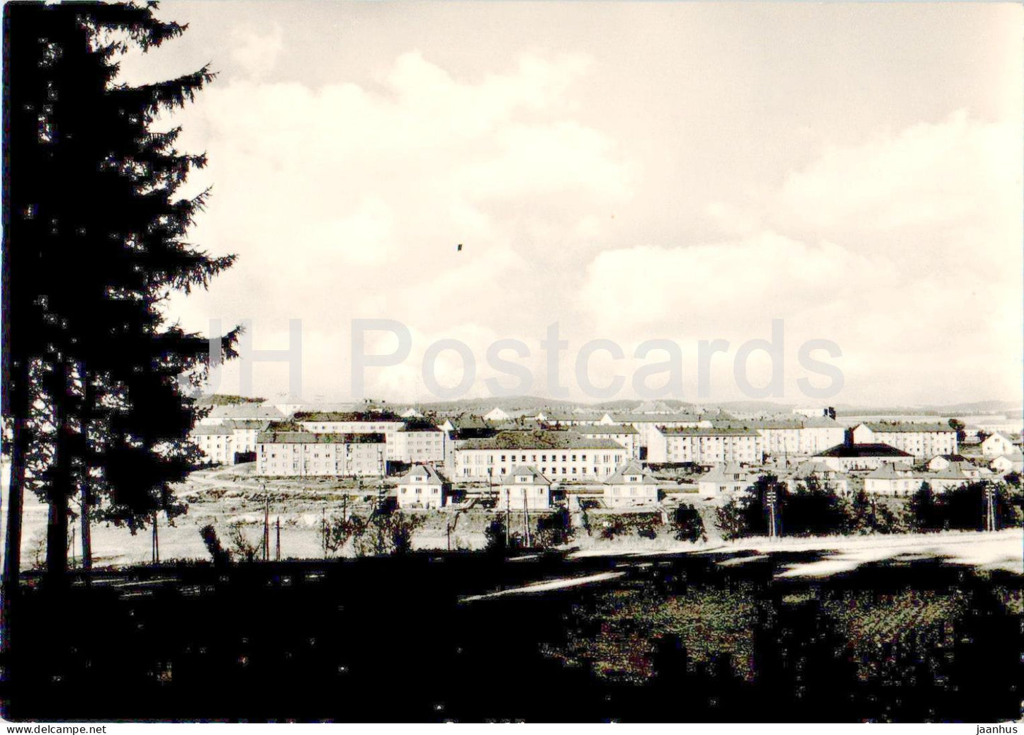 Zdar nad Sazavou - Celkovy pohled - general view - old postcard - Czech Repubic - Czechoslovakia - used - JH Postcards
