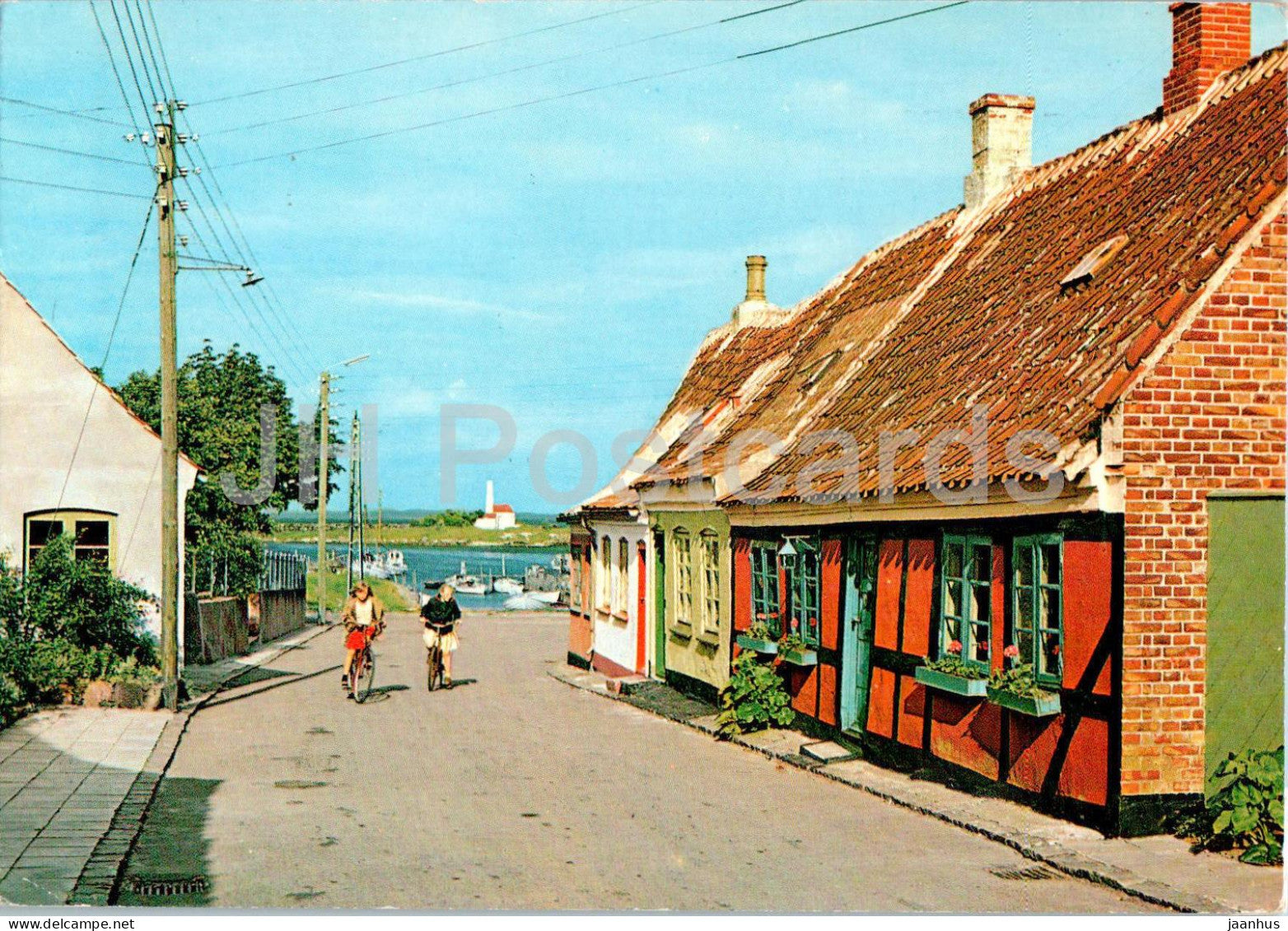 Marstal - Snaregade - street - 143 - Denmark - used - JH Postcards