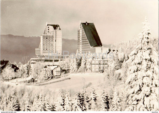 Oberhof - Interhotel Panorama - old postcard - 1971 - Germany DDR - used - JH Postcards