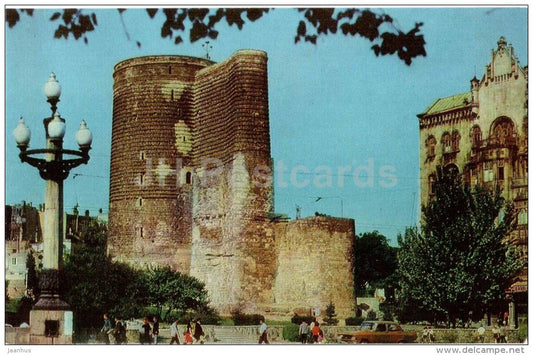 Giz Galasi - Maiden tower - Baku - 1976 - Azerbaijan USSR - unused - JH Postcards