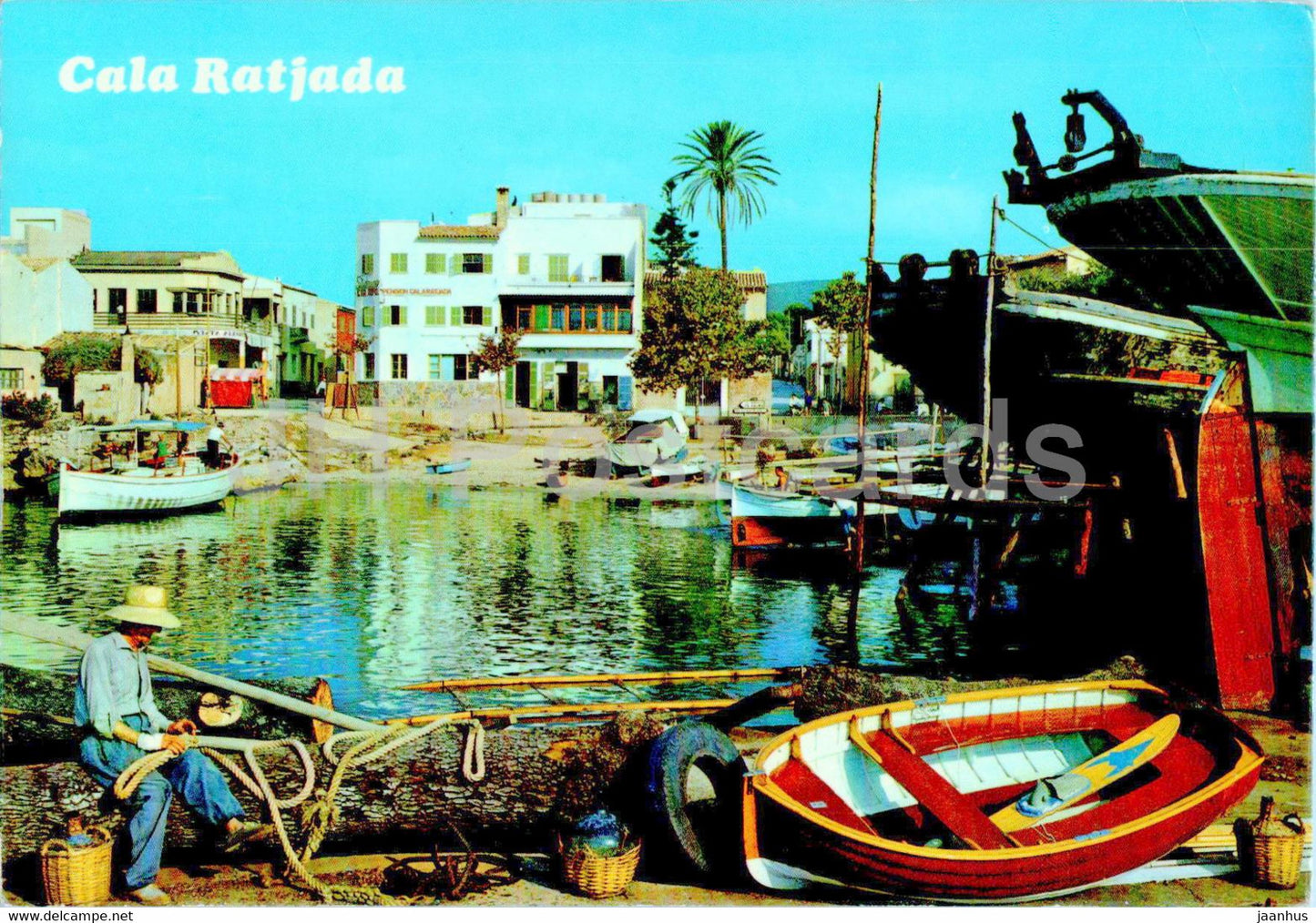 Cala Ratjada - Vista parcial de su puerto - Mallorca - boat - port - 2118 - Spain - unused - JH Postcards