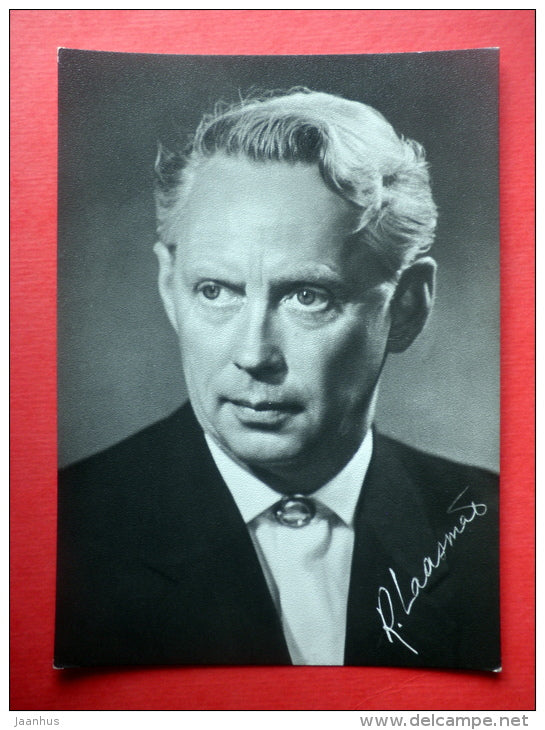 general manager of 1969 Jubilee Song Festival Roland Laasmäe - Estonian Song Festival - 1969 - Estonia USSR - unused - JH Postcards