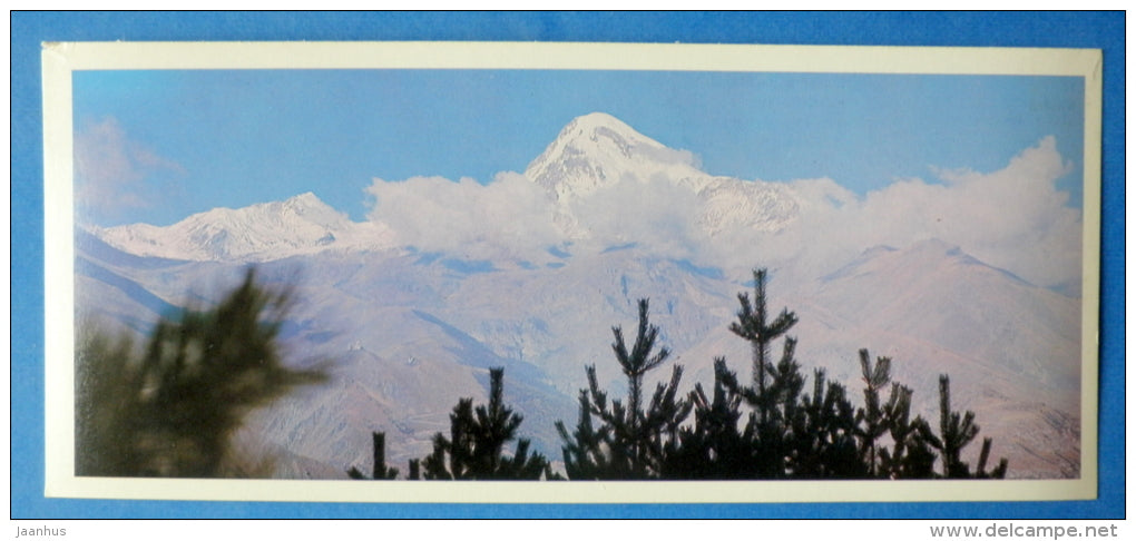 Kazbek mountain - Caucasus - Mountaneering - alpinism - 1980 - Russia USSR - unused - JH Postcards