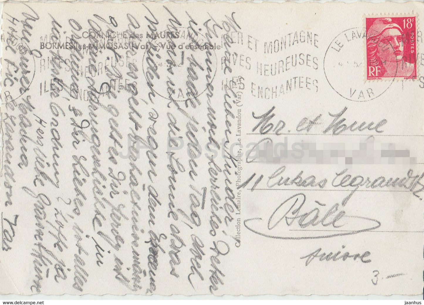 Corniche des Maures - Bormes les Mimosas - Vue d'ensemble - France - occasion