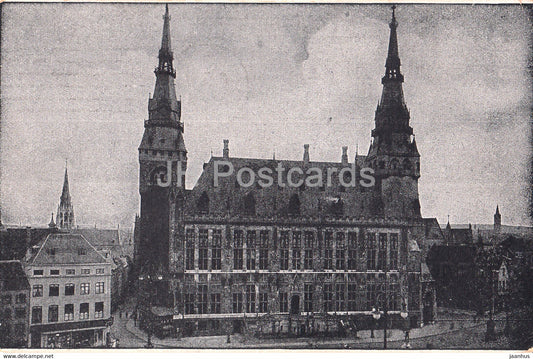 Aachen - Rathaus - Feldpostkarte - 2200 - old postcard - 1917 - Germany - used - JH Postcards