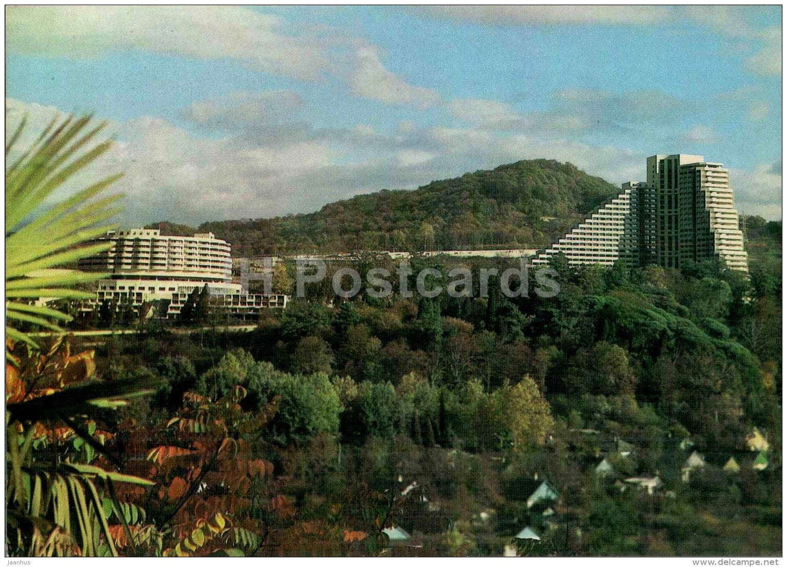 Dagomys - hotel complex - Sochi - 1983 - Russia USSR - unused - JH Postcards