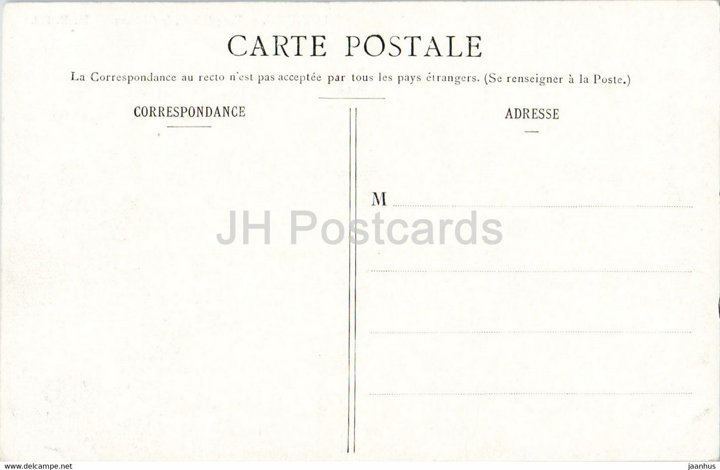 Lourdes - Vue Generale - Le Chateau - castle - 122 - old postcard - France - unused