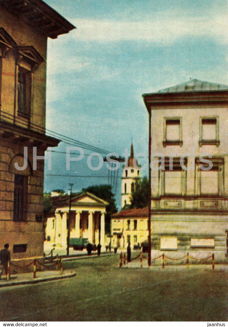 Old Vilnius - Near Kutuzov Square - Lithuania USSR - unused - JH Postcards