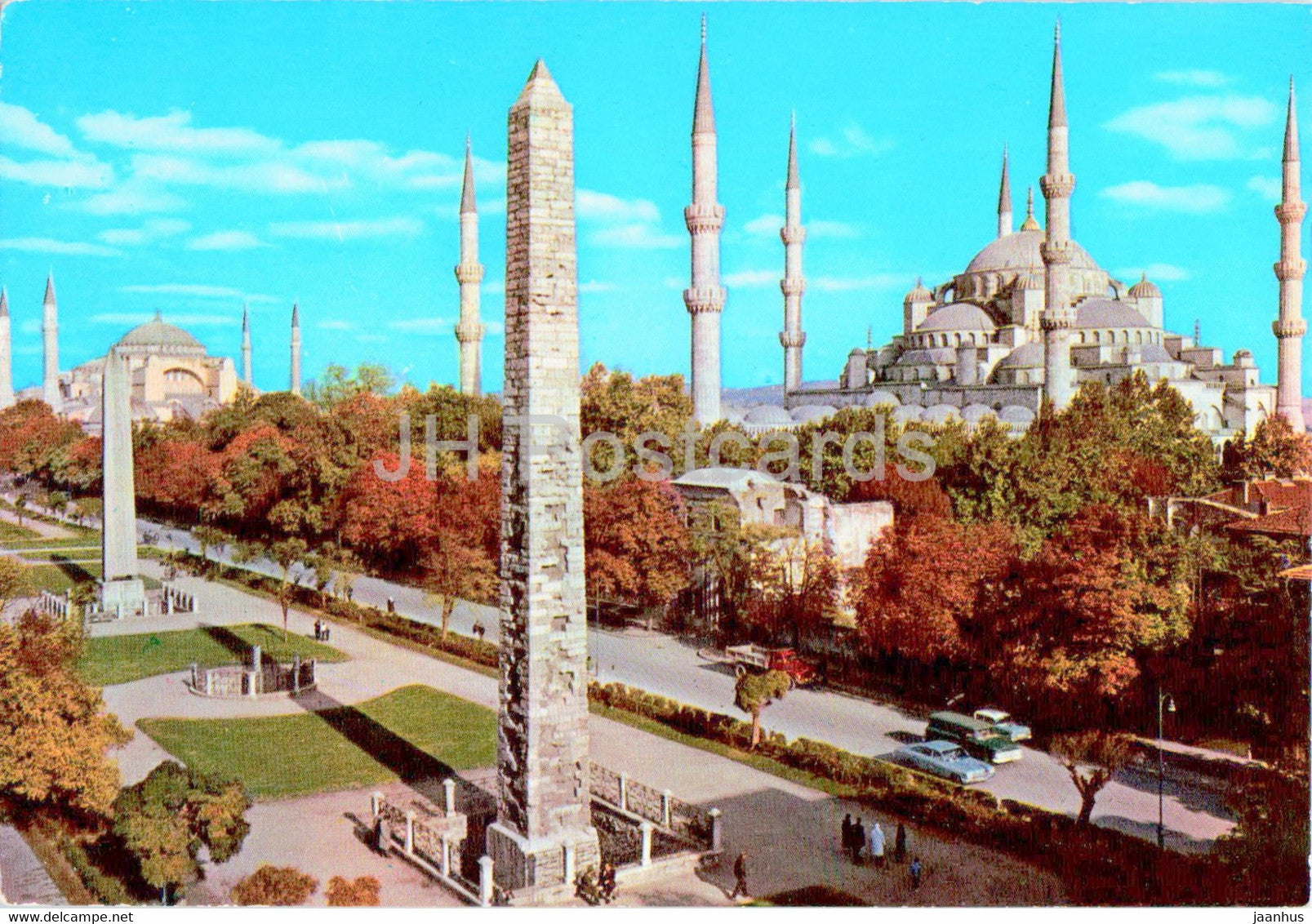 Istanbul - Hipodromus and The Blue Mosque - 68 - Keskin - Turkey - unused - JH Postcards