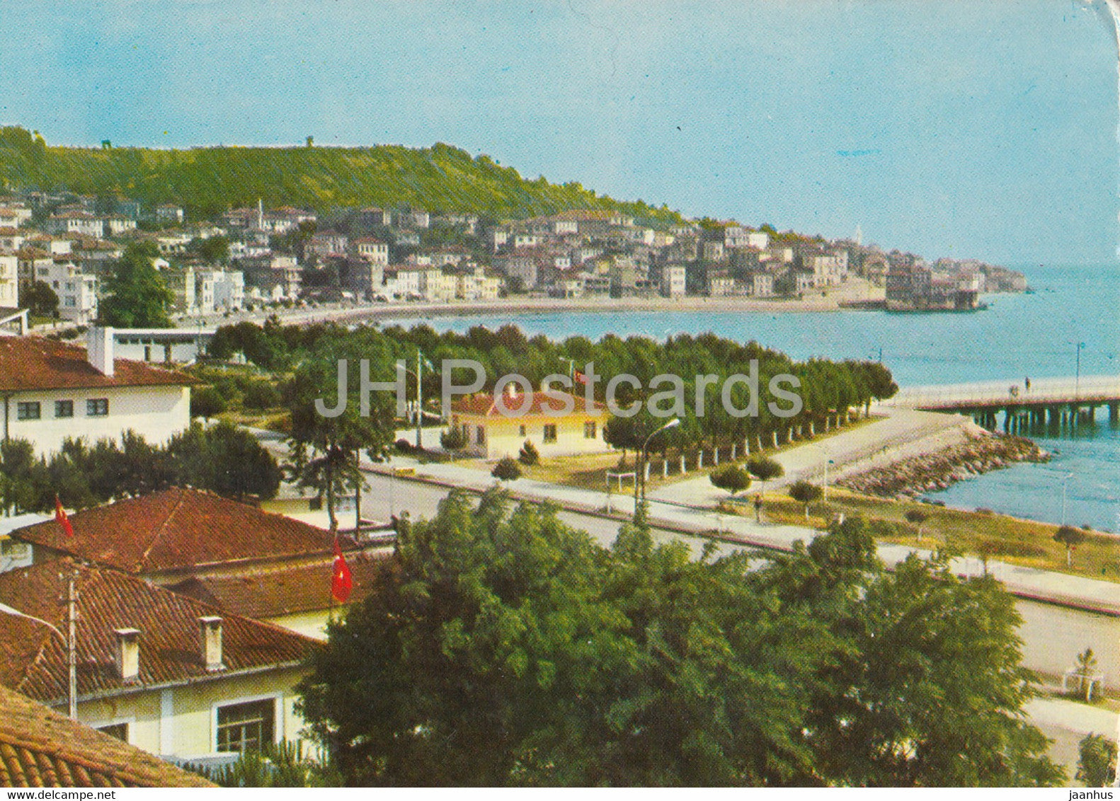 Unye - general view - Turkey - unused - JH Postcards