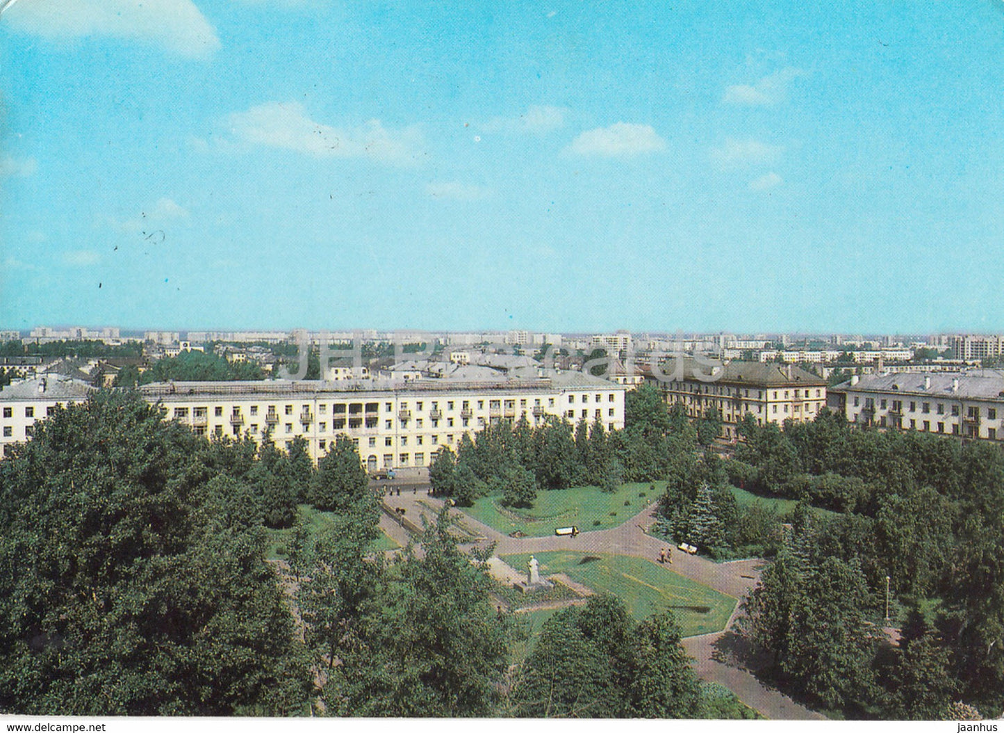 Novgorod - hotel Volkhov - postal stationery - 1984 - Russia USSR - used - JH Postcards