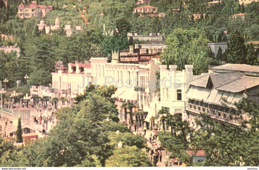 Yalta - Lenin Embankment - 1968 - Ukraine USSR - unused - JH Postcards