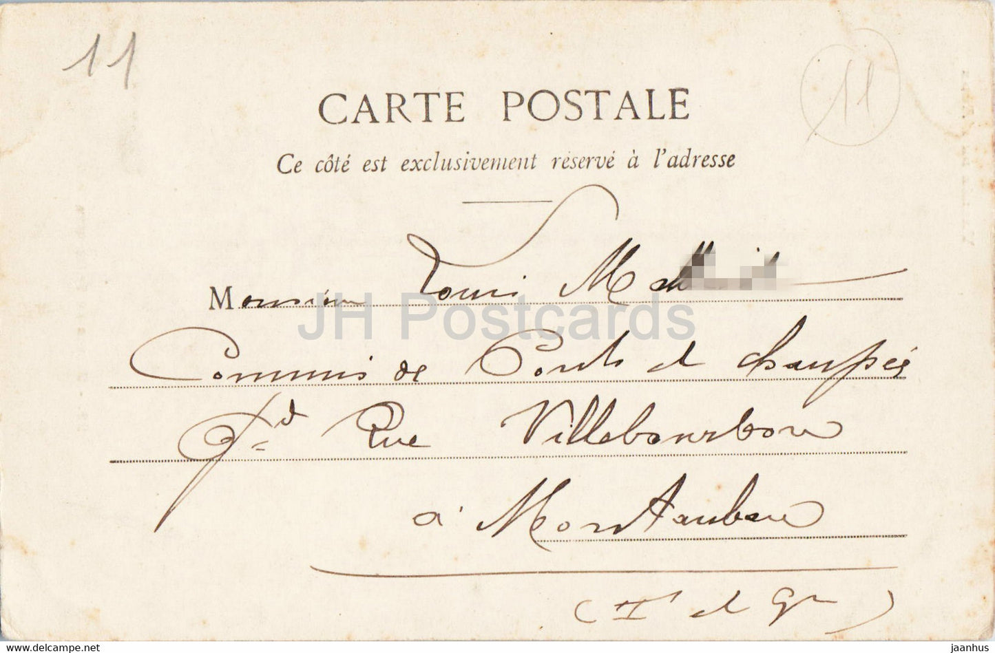 Vallee de l'Aude - Gorges de St Gorges - 22 - alte Postkarte - 1905 - Frankreich - gebraucht