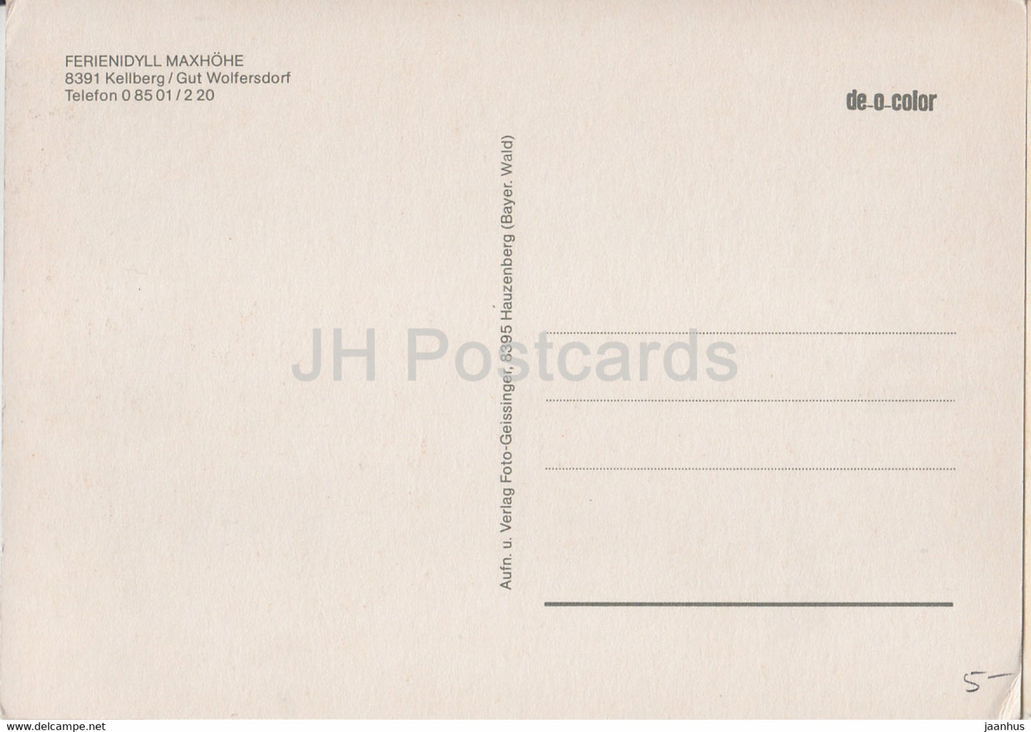 Ferienidyll Maxhohe - Allemagne - inutilisé