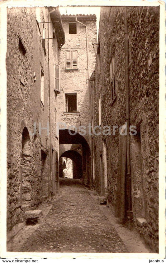 Vence - streets - 2 - Ed Marx - old postcard - France - unused - JH Postcards