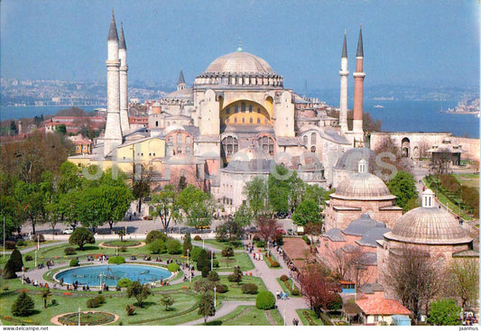 Istanbul - Ayasofya - St Sophia Museum - 34/130 - Turkey - unused - JH Postcards