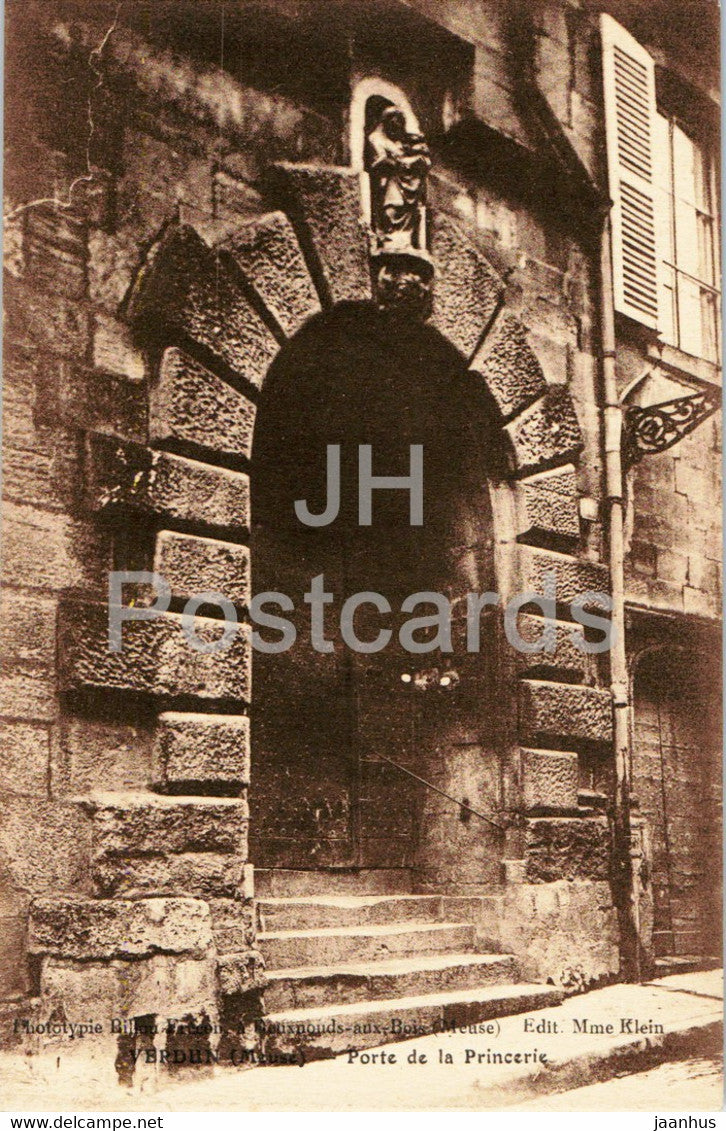 Verdun - Porte de la Princerie - old postcard - France - unused - JH Postcards
