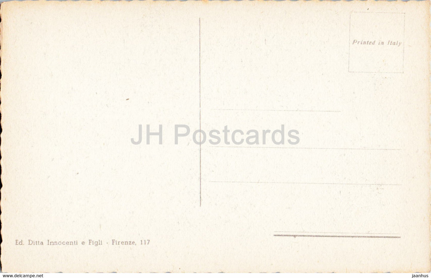 Firenze - Florence - Palazzo Vecchio - 117 - old postcard - Italy - unused