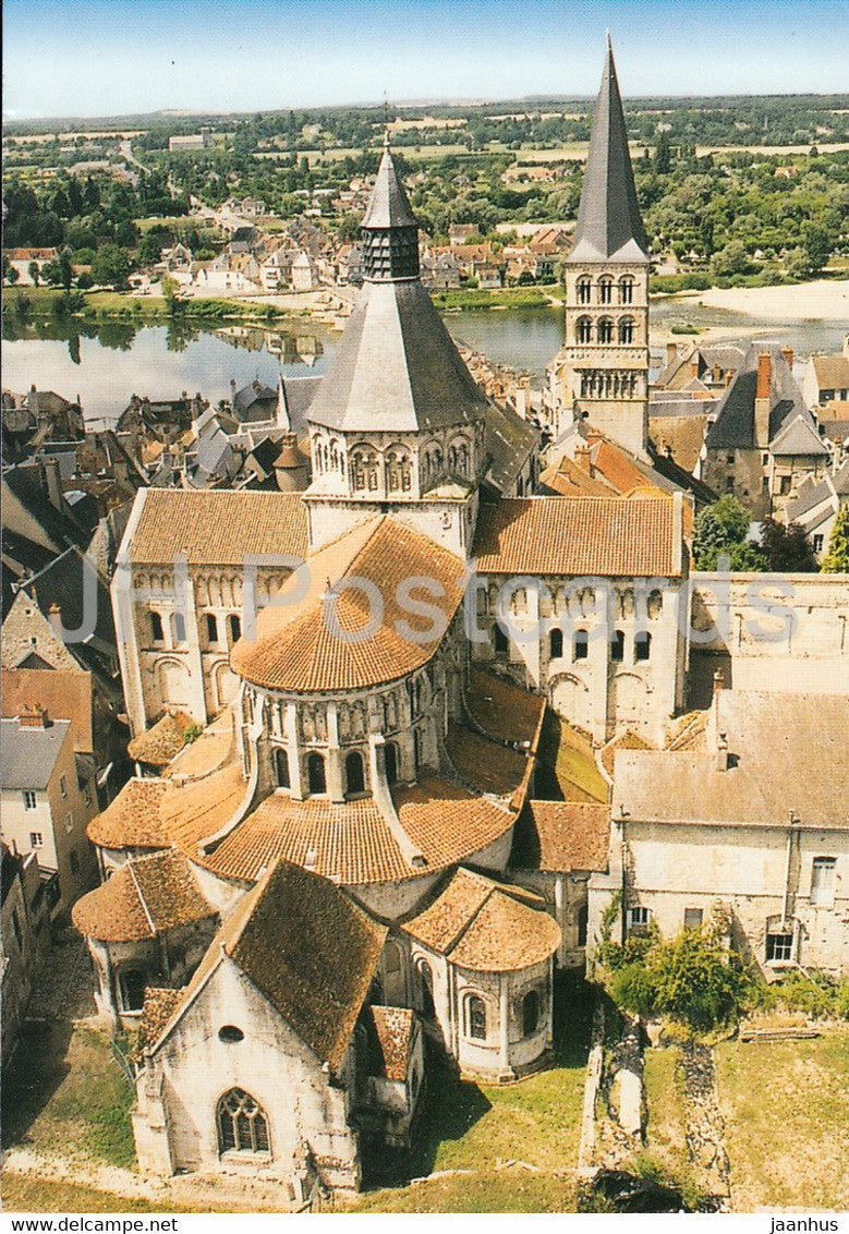 La Charite Sur Loire - Eglise Notre Dame - 1999 - France - used - JH Postcards