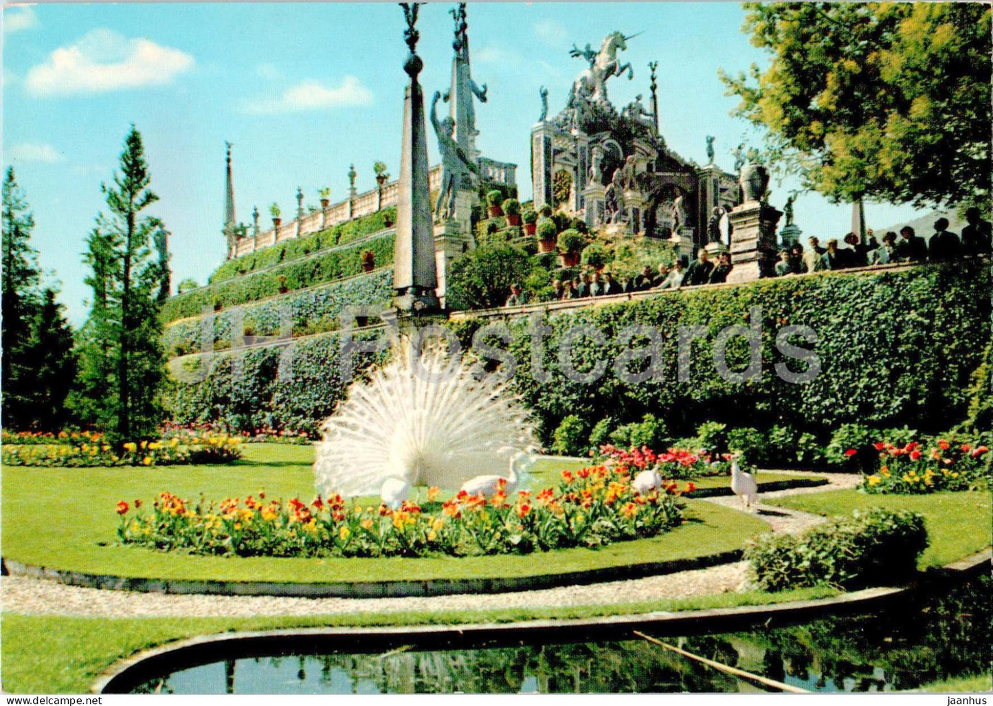 Lago Maggiore - Isola Bella - Giardini e Terrazze - lake - Gardens and Terraces - 33 - 1984 - Italy - used - JH Postcards