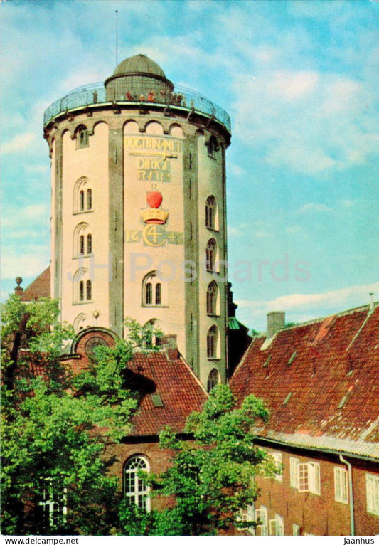Copenhagen - Kobenhavn - The Round Tower - T 98 - Denmark - unused - JH Postcards