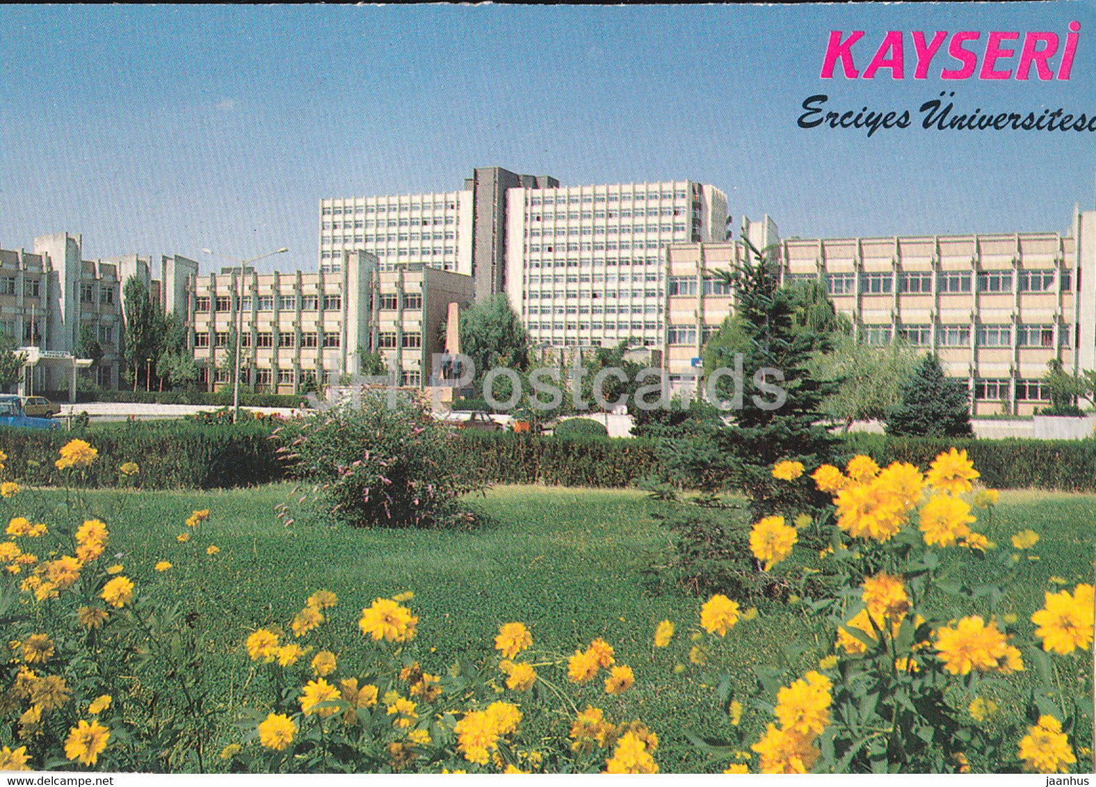 Kayseri - University - 1995 - Turkey - used - JH Postcards