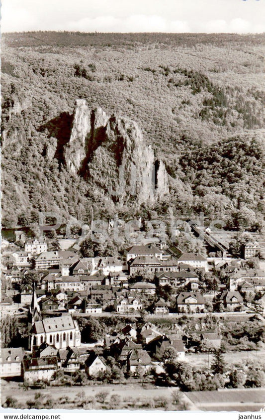 Bad Munster am Stein - old postcard - Germany - unused - JH Postcards
