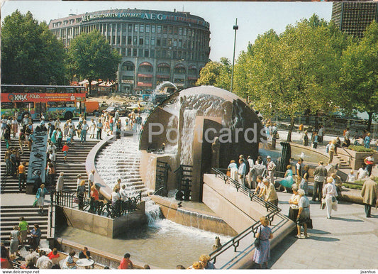 Berlin - Brunnen an der Gedachtniskirche - Germany - unused - JH Postcards