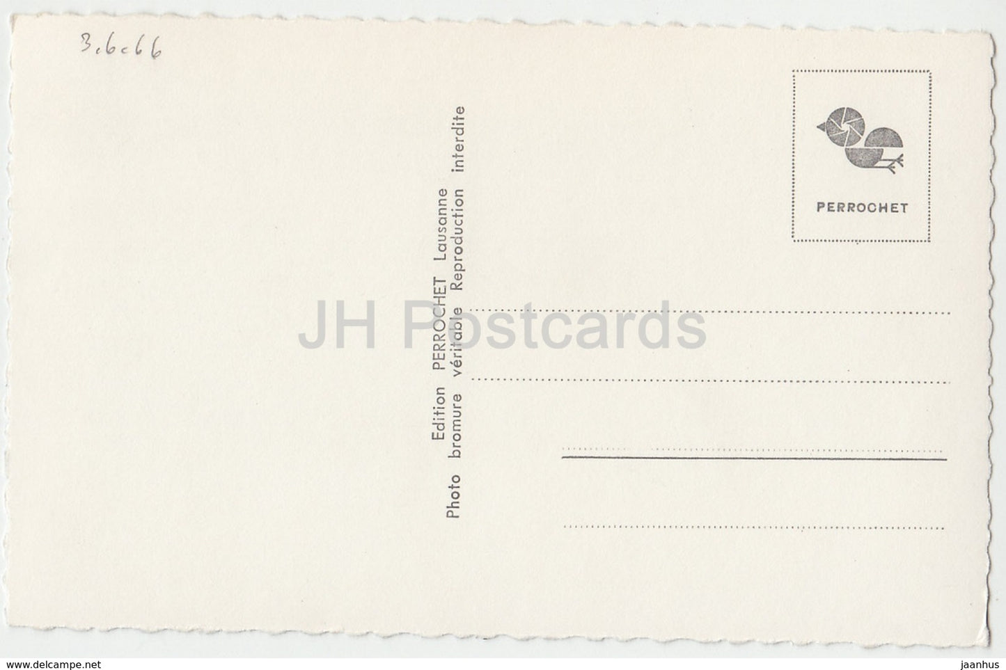 Freiburg - Vu de Perolles - 56 - Schweiz - alte Postkarte - unbenutzt