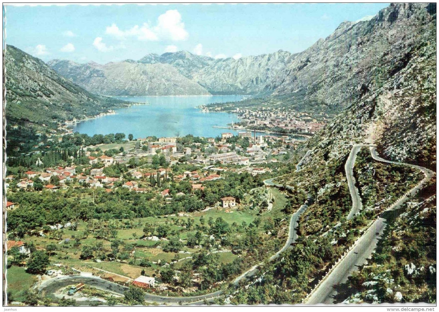 general view - Kotor - 428 - Montenegro - Yugoslavia - unused - JH Postcards