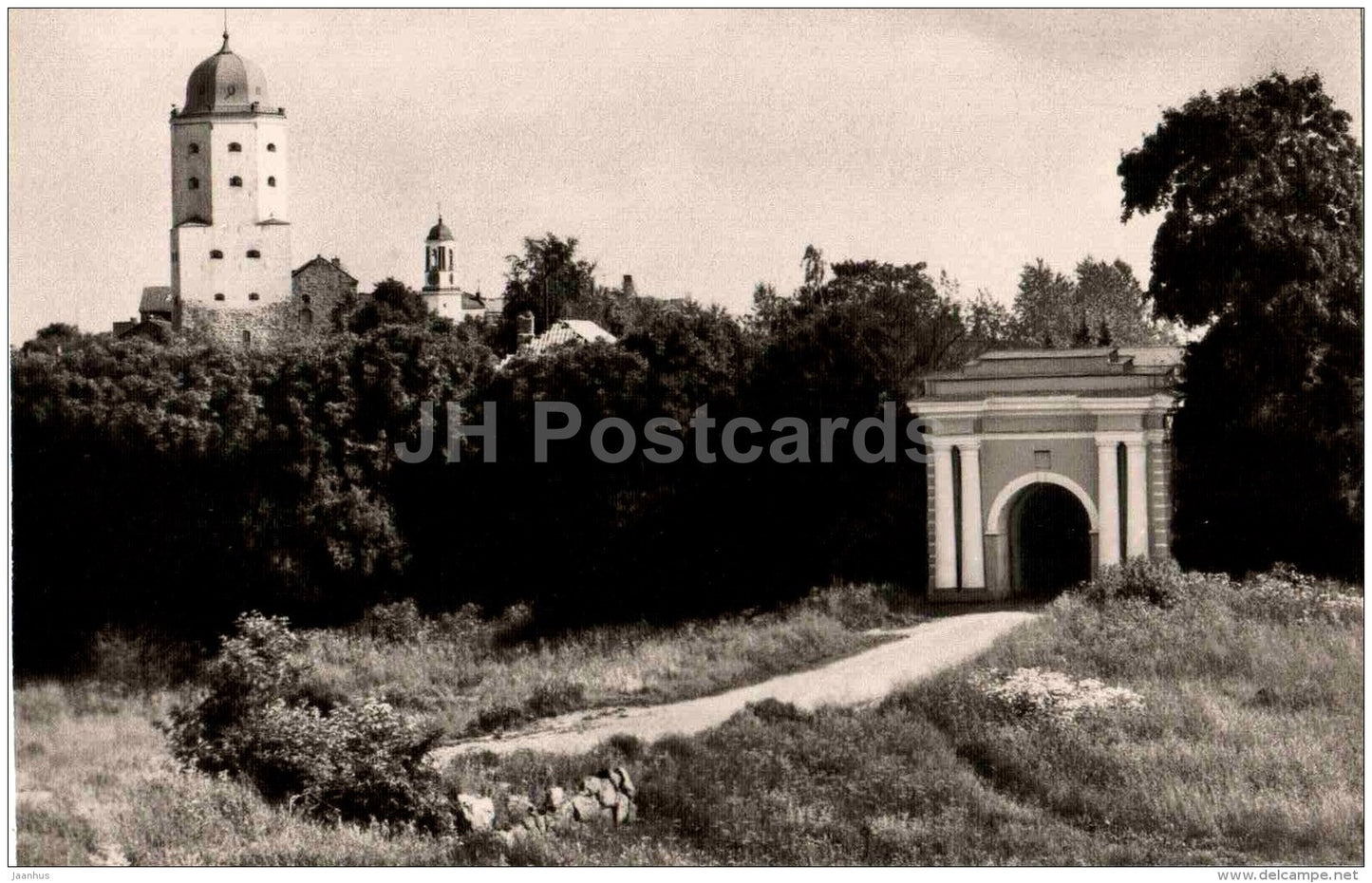 Fredrikshamn Gate of Annenkrone - Vyborg - Viipuri - 1983 - Russia USSR - unused - JH Postcards