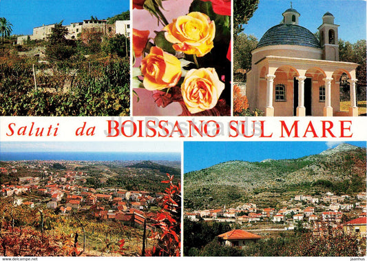 Saluti da Boissano sul Mare - Italy - unused - JH Postcards