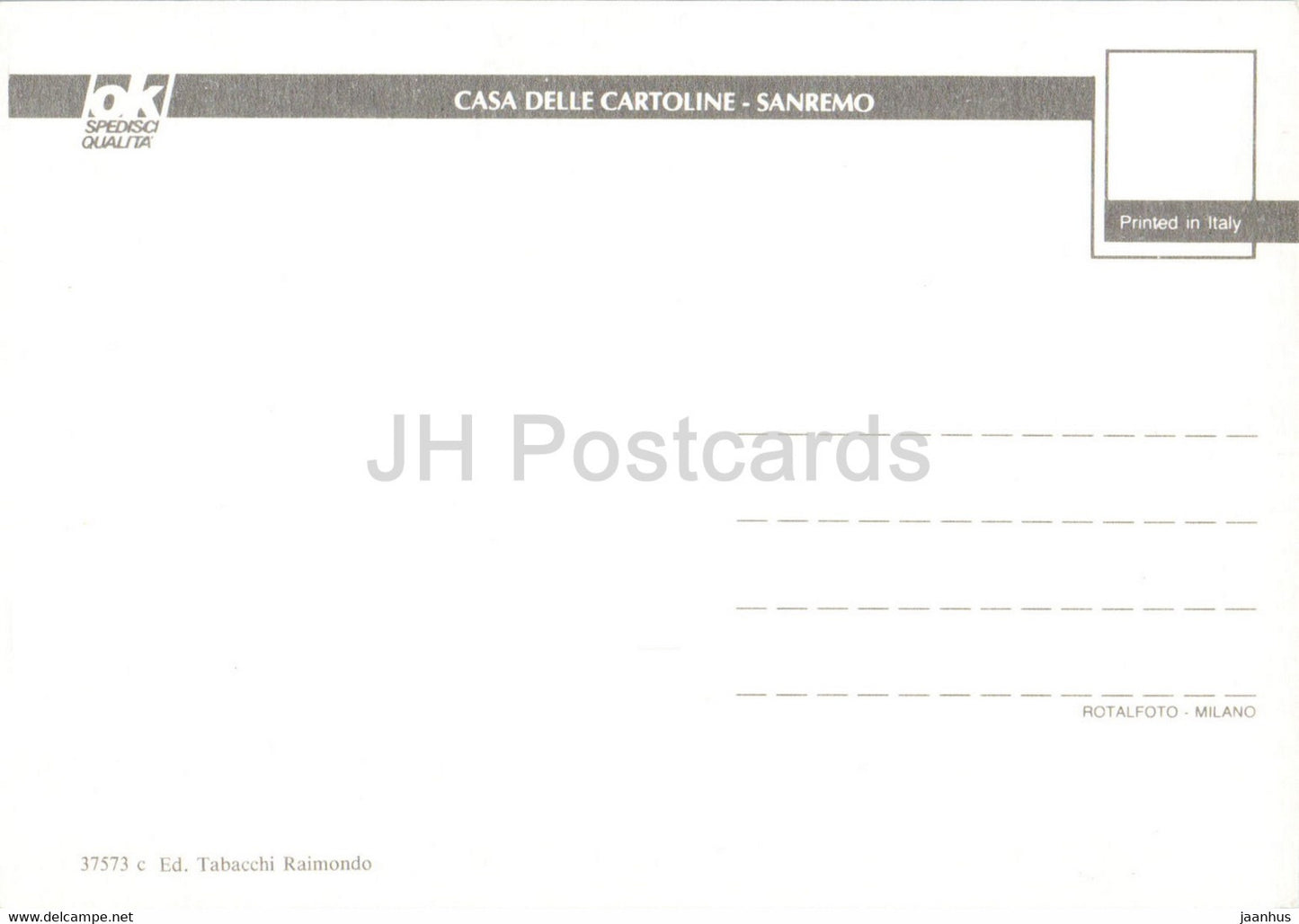 Saluti da Boissano sul Mare - Italy - unused