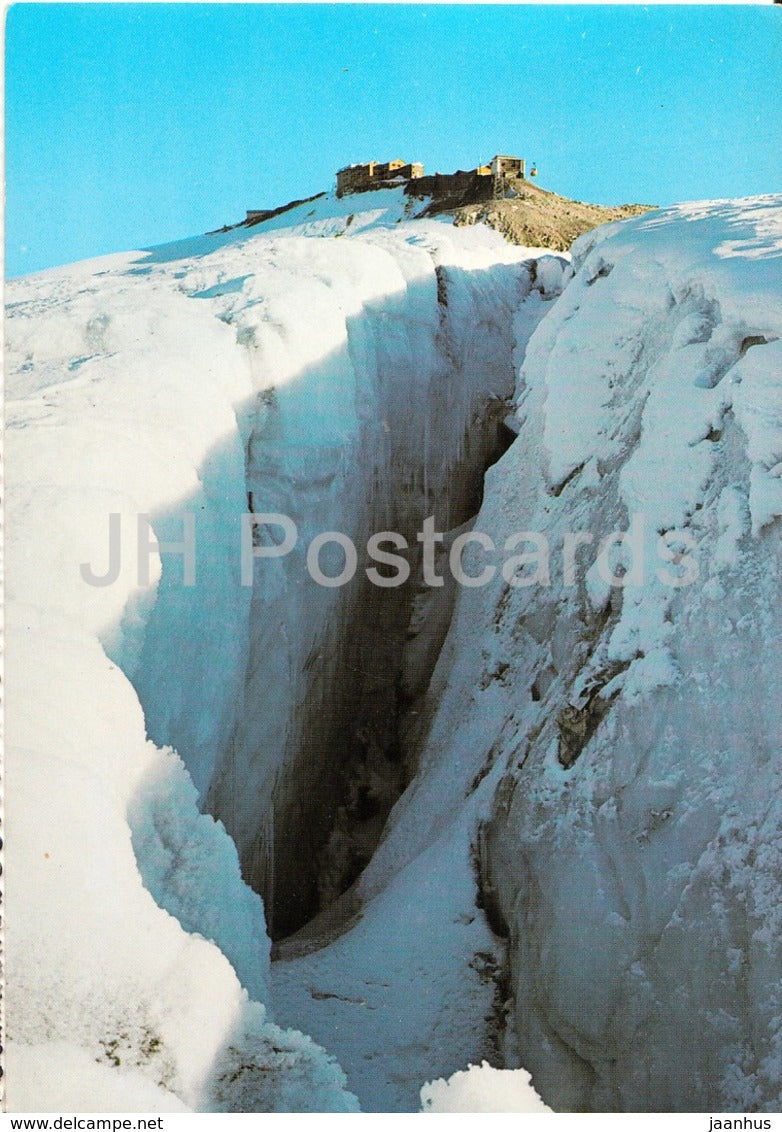 Passo Stelvio 2760 m - Rif. Livrio 3175 m - Stilfserjoch - Livriohutte - Italy - 1978 - used - JH Postcards