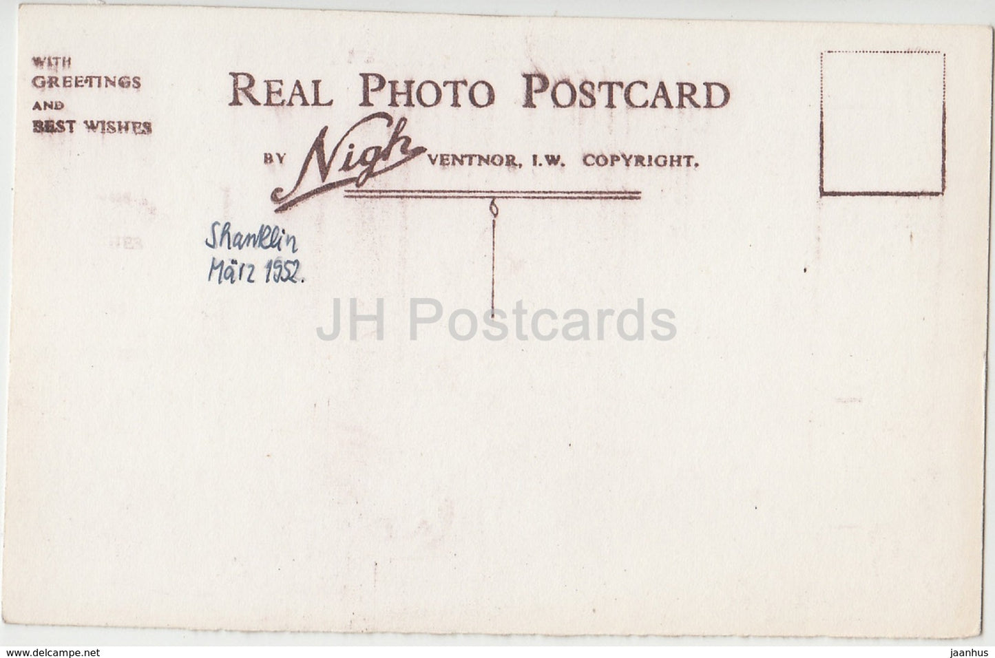 Shanklin - The Chine - 180 - 1952 - United Kingdom - England - used