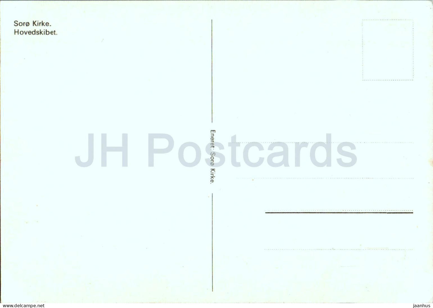 Soro Kirke - Hovedskibet - église - Danemark - inutilisé 